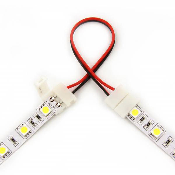 2Pin Single Color LED Strip Lights Fast Conector to 2pin Single Color LED Light Strips Fast Connector Lentgh 15cm Accessories 2Pin Single Color LED Strip Lights Fast Conector to 2pin Single Color LED Light Strips Fast Connector Lentgh 15cm Accessories